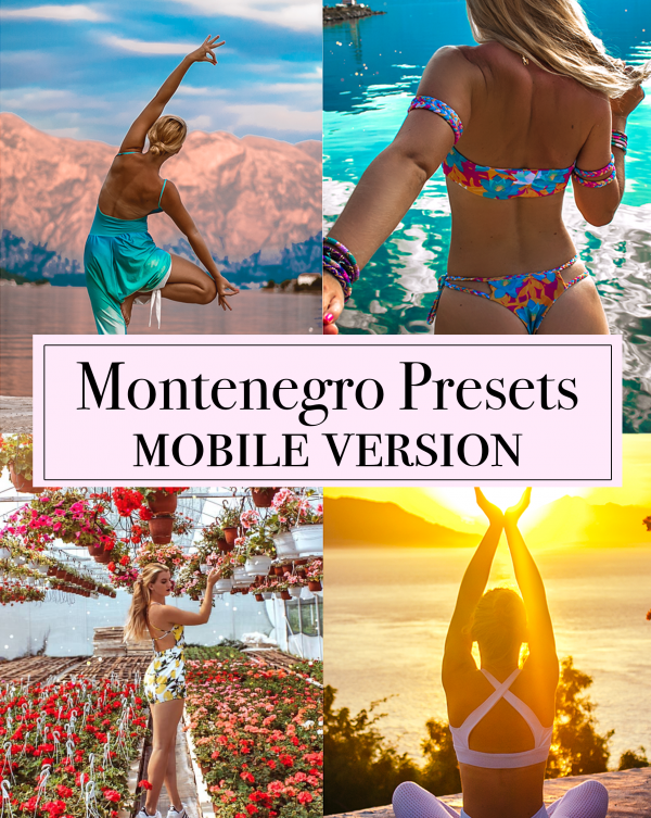 Montenegro Lightroom Presets by @aleksic_twins