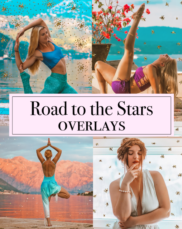 Road To The Stars Photoshop Overlays by @aleksic_twins